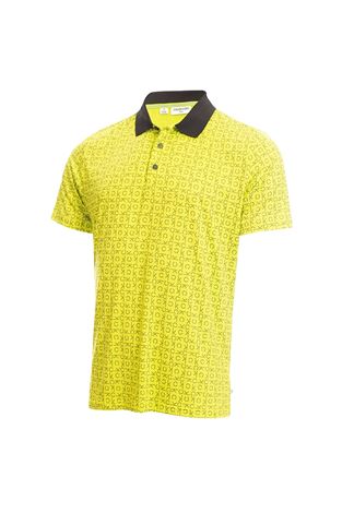Show details for Calvin Klein Men's Geo CK Polo Shirt - Lime