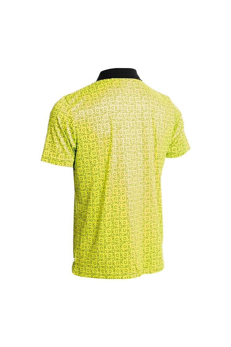 Picture of Calvin Klein Men's Geo CK Polo Shirt - Lime