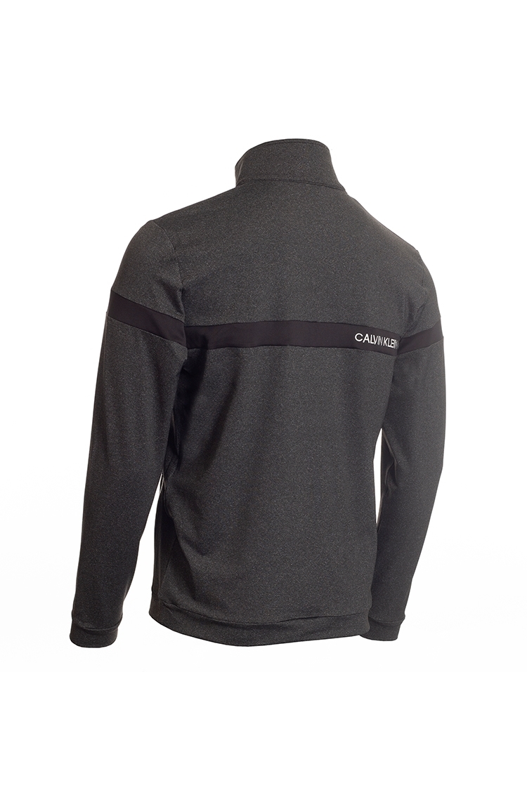 Picture of Calvin Klein zns Men's Scale Performance Half Zip - Grey Marl - Small Only
