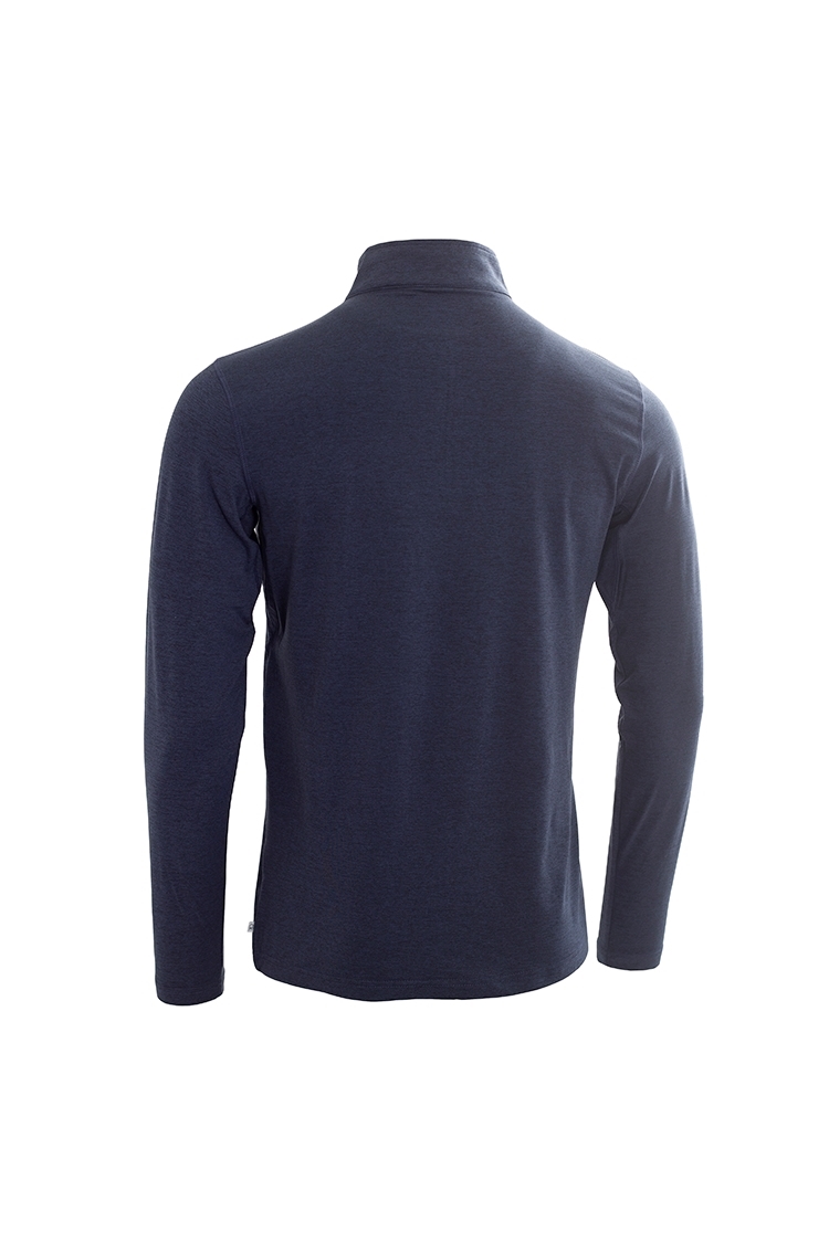Picture of Calvin Klein Men's Newport Premium 1/2 Zip Top - Navy Marl - XXL ONLY