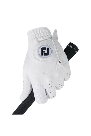 Picture of Footjoy ZNS  Men's CabrettaSof Golf Glove - White