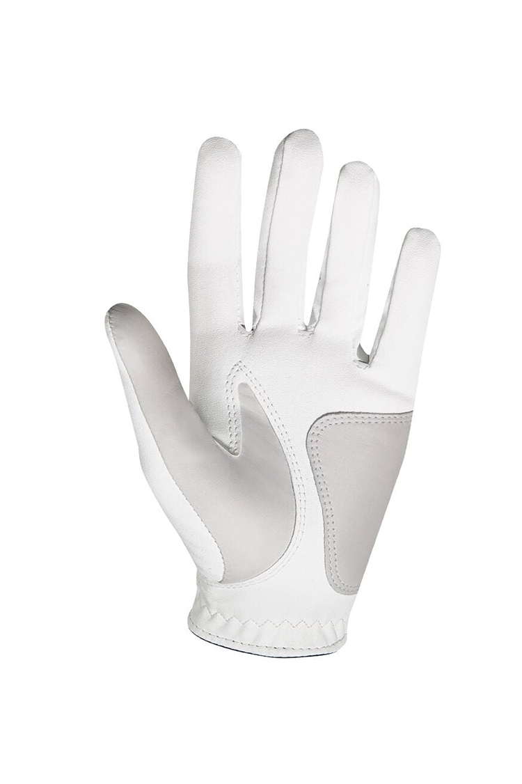 Picture of Footjoy Ladies Weather Sof Golf Glove - White / Black - TWIN PACK