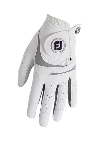 Show details for Footjoy Men's WeatherSof Golf Gloves - White / Grey