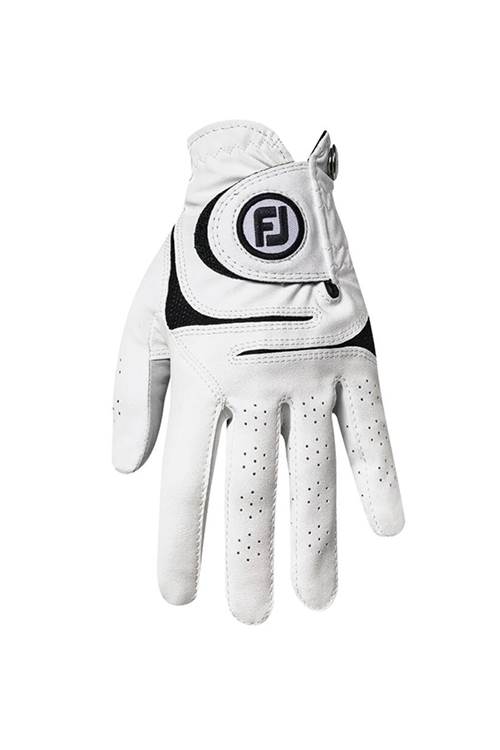 Footjoy Men's WeatherSof Golf Gloves - White / Black