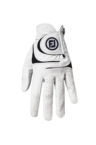 Picture of Footjoy zns Ladies Weather Sof  Golf Glove - White / Black
