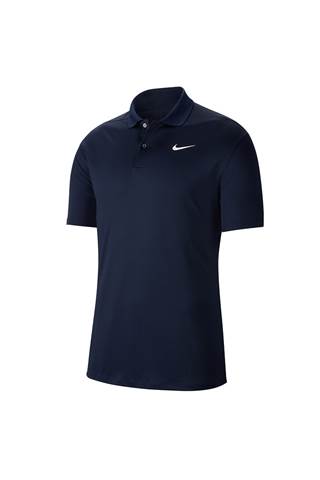 Picture of Nike Golf Dri-FIT Victory Polo Shirt - Obsidian / White