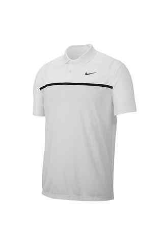 Picture of Nike Golf zns Dri-FIT Victory Colour Block Polo Shirt - White 100