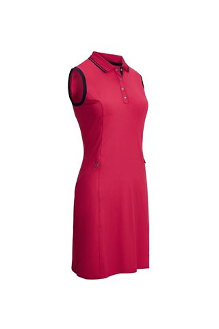 Picture of Callaway zns Golf Dress with Ribbed Tipping - Virtual Pink