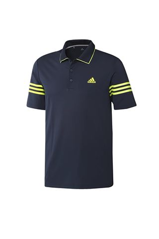 Picture of adidas zns Ultimate 365 Blocked Polo Shirt - Collegiate Navy / Solar Yellow