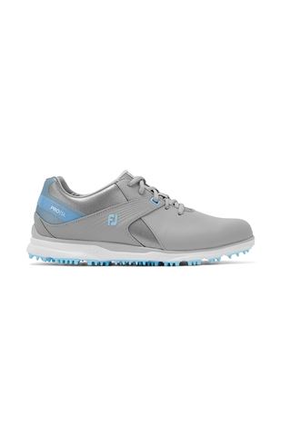 Picture of Footjoy zns Women's Pro SL Golf Shoes - Grey / Light Blue