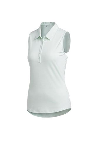 Picture of adidas zns Womens Novelty Sleeveless Polo Shirt - Dash Green