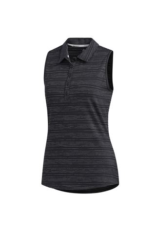 Picture of adidas zns Womens Novelty Sleeveless Polo Shirt - Black / White
