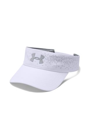 Picture of Under Armour zns Womens UA Elevated Golf Visor - White 100