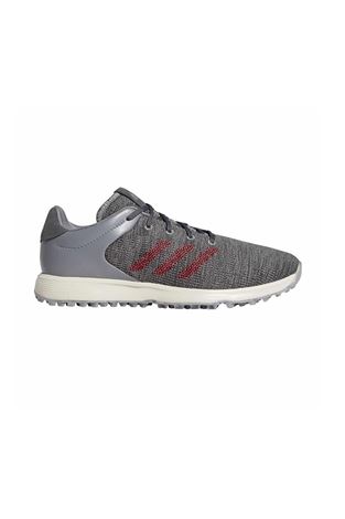 Show details for adidas Men's S2G Golf Shoes  - Grey Three / Collegiate Burgundy / Grey Six