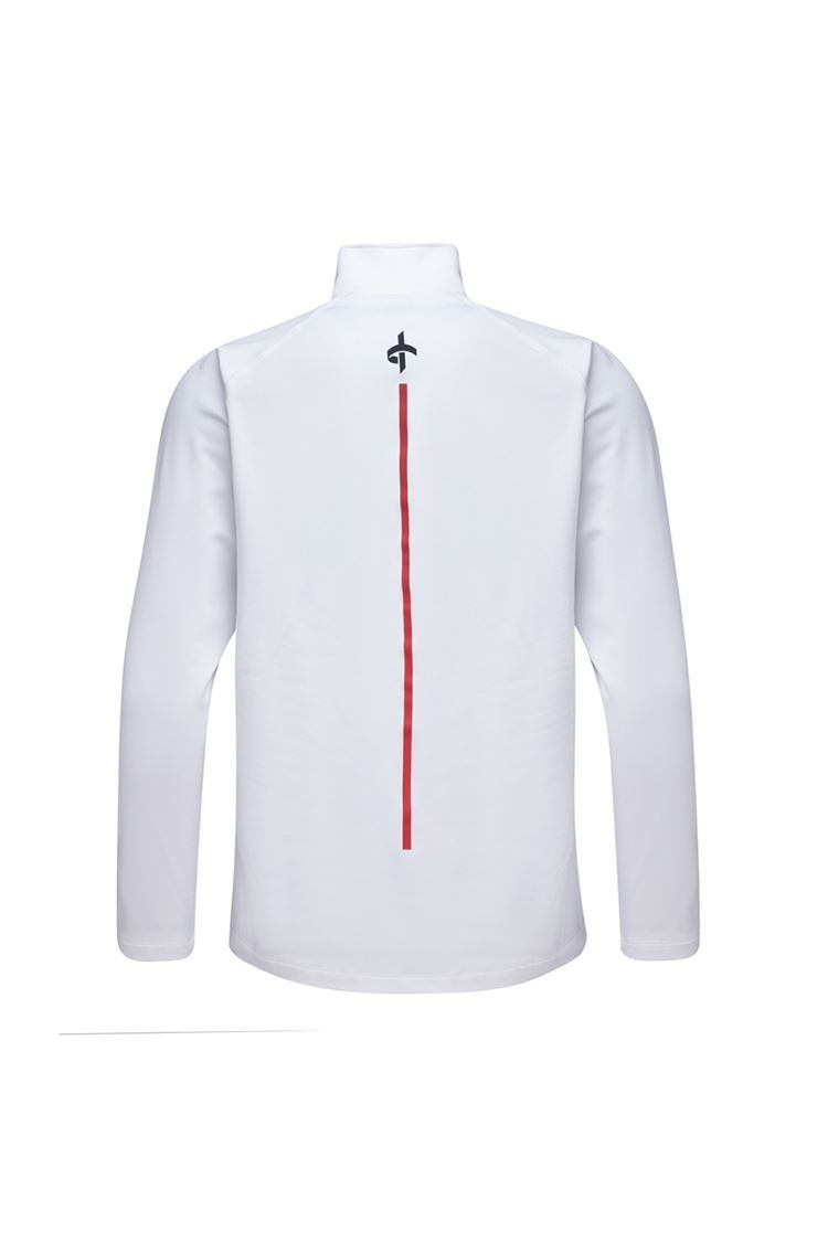 Picture of Cross Sportswear Men's Cut T-Neck Sweater - White