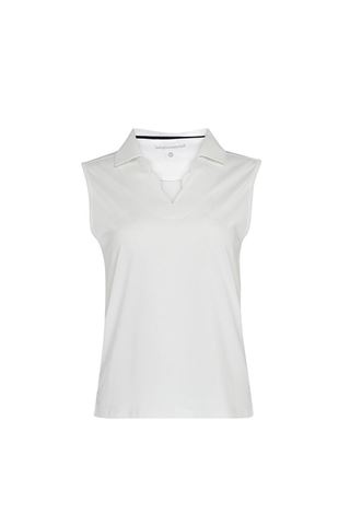Picture of Swing out Sister zns Ladies Bali Sleeveless Polo Shirt - White
