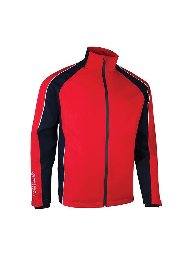 Picture of Sunderland of Scotland Men's Vancouver Pro Waterproof Jacket - Red / Navy / White - SMALL ONLY