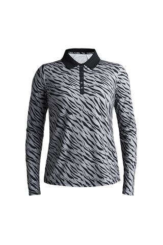 Picture of Rohnisch zns Ladies Achieve Polo Shirt - Grey Zebra