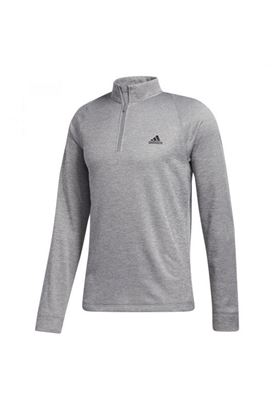 Show details for adidas Midweight Half Zip Sweater - Grey Three
