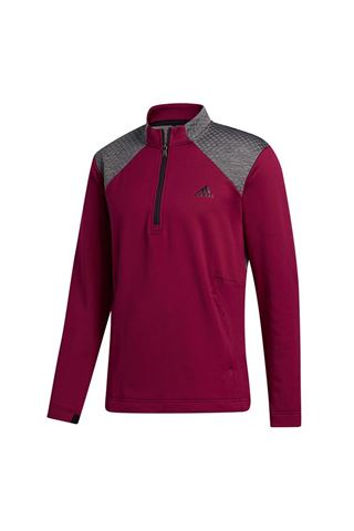 Picture of adidas zns COLD RDY 1/4 Zip Sweater - Power Berry