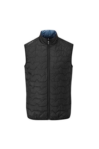 Picture of Ping Golf zns Men's Norse S2 Reversible Vest / Gilet - Black / Greystone