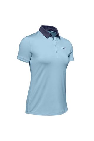 Picture of Under Armour zns UA Zinger Tipped Polo - Blue/Navy 494