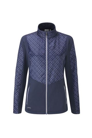 Picture of Ping zns Golf Ladies Glow Jacket - Oxford Blue / Marlin