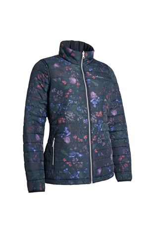 Show details for Abacus zns Ladies Heaven Padded Jacket - Black Flower
