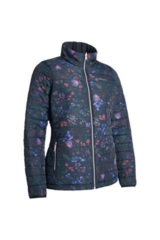 Picture of Abacus zns Ladies Heaven Padded Jacket - Black Flower