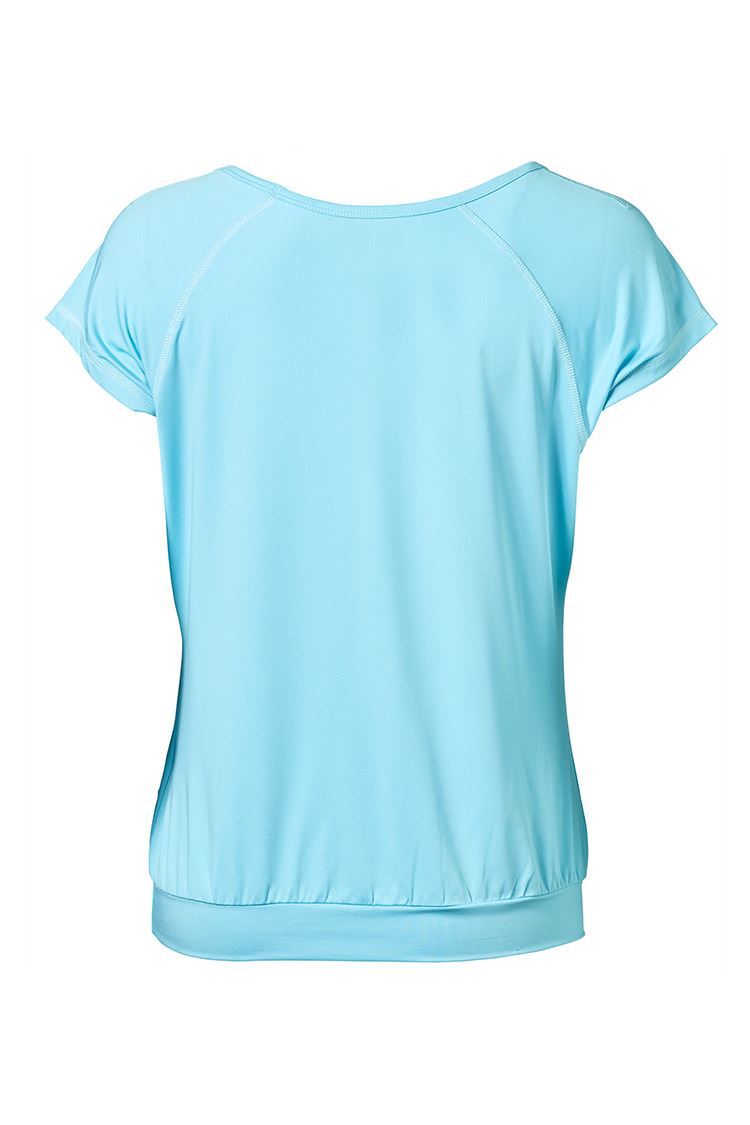 Picture of Daily Sports Ladies Free Tee (Loose) - Pool