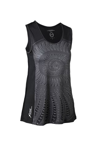 Show details for Daily Sports Ladies Shell Tank - Black/Shell