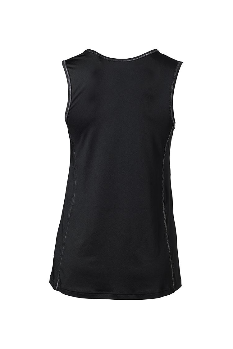 Picture of Daily Sports Ladies Shell Tank - Black/Shell