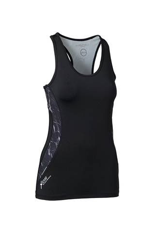 Picture of Daily Sports Ladies Marble Tank - Black/Marble