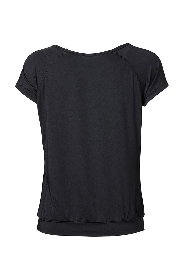 Picture of Daily Sports Ladies Mantra Tee - Charcoal/Pool