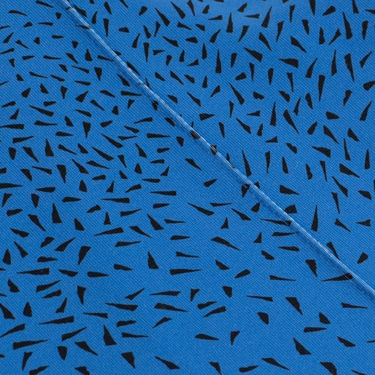 Picture of Green Lamb Ladies Rhoda Printed Roll Neck - Sky