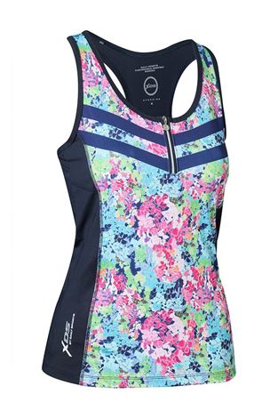Show details for Daily Sports Ladies Bloom Tank/singlet - Navy
