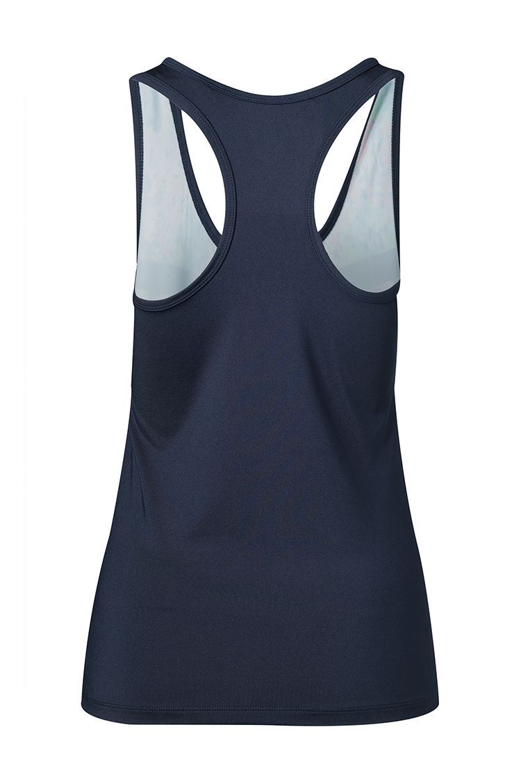 Picture of Daily Sports Ladies Bloom Tank/singlet - Navy