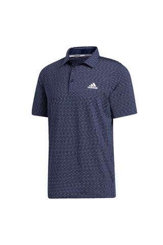 Picture of adidas ZNS Golf Men's Ultimate Space Dye Polo Shirt - Collegiate Navy / White / Legend Blue