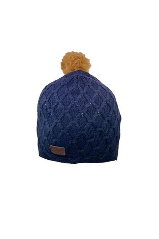 Show details for Abacus Ladies Avondale Knitted Hat - Navy 300