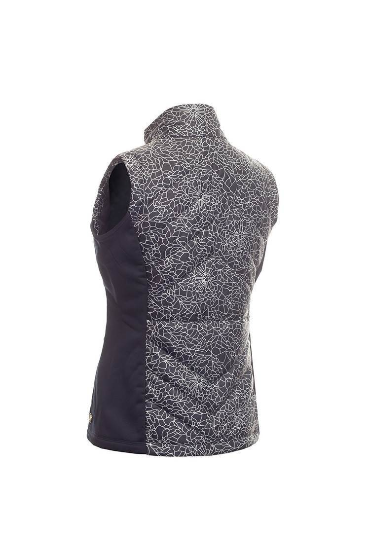 Picture of Green Lamb ZNS Ladies Kassi Padded Gilet - Navy Crackle