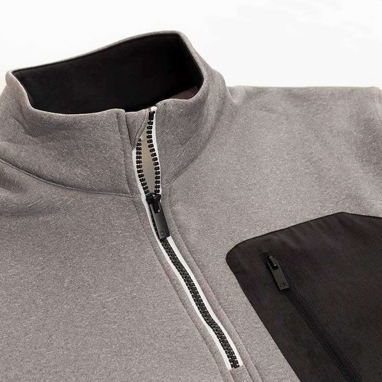 Picture of Calvin Klein Men's Pinnacle Half Zip - Grey Marl