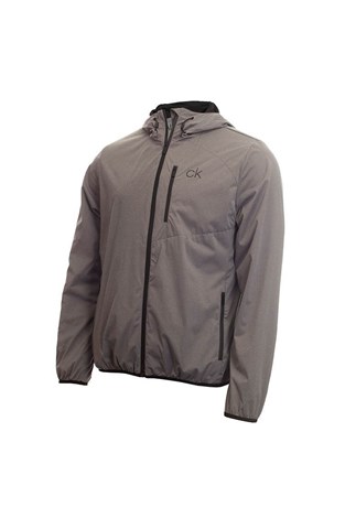 Show details for Calvin Klein Men's Ultron Hooded Jacket - Grey Marl