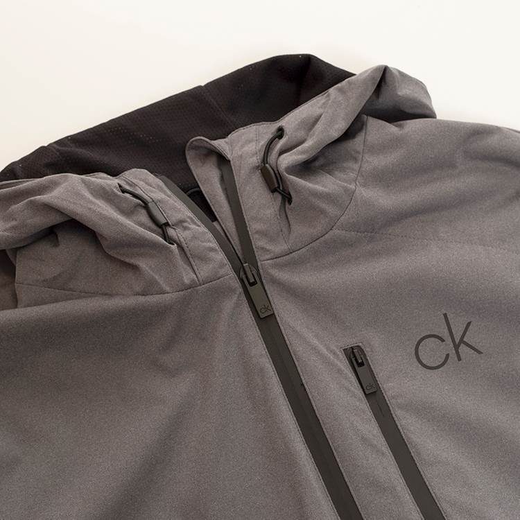 Picture of Calvin Klein Men's Ultron Hooded Jacket - Grey Marl
