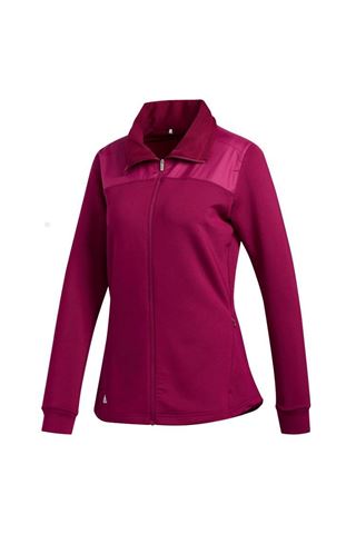 Picture of adidas zns Golf Womens Cold RDY Full Zip Jacket - Power Berry