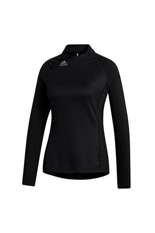Picture of adidas zns Golf Womens Cold RDY Long Sleeve Mock Neck Top - Black