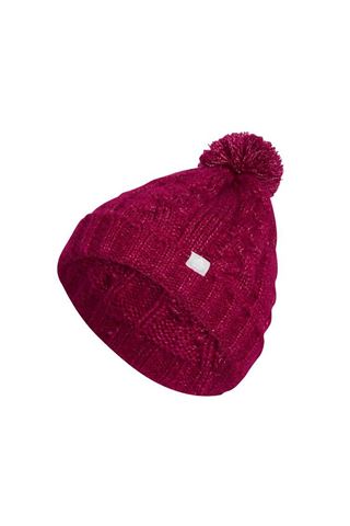 Picture of adidas zns Golf Women's Pom Beanie - Power Berry