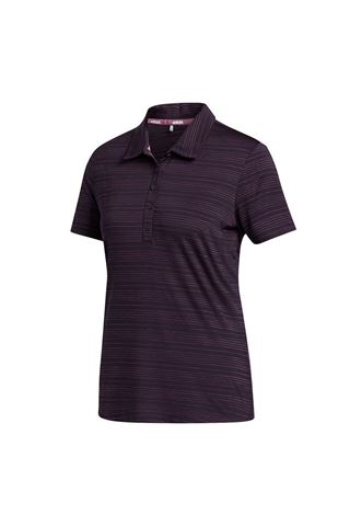 Picture of adidas Golf zns Women's Novelty Short Sleeve Polo Shirt - Noble Purple