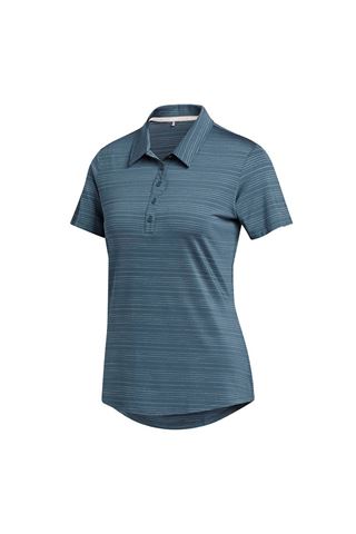 Picture of adidas Golf zns Women's Novelty Short Sleeve Polo Shirt - Legend Blue
