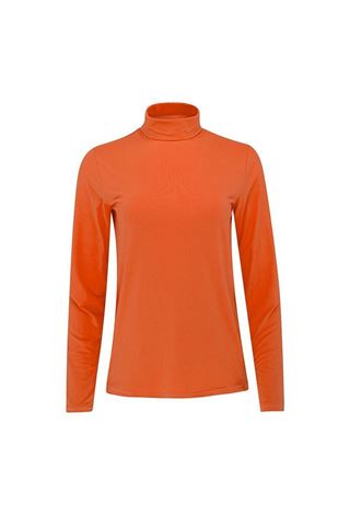 Picture of The Swing Out Sister zns Cassie Roll Neck - Living Coral