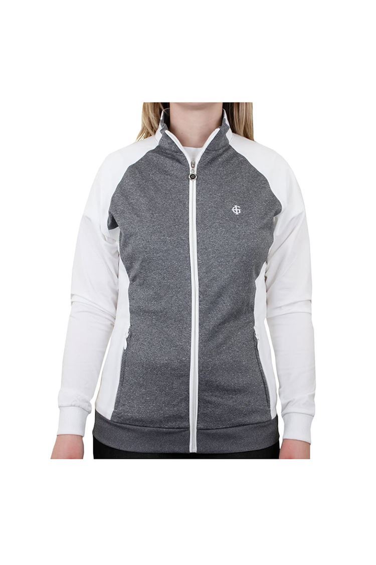 Island Green zns Ladies Jersey Full Zip 
